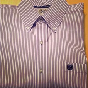 Men’s button down Cinch shirt